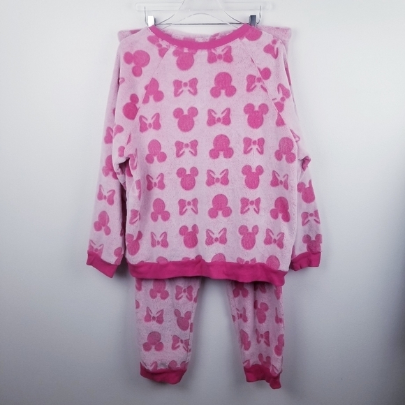 Disney Minnie Mouse Pink Pajama Set NWT, size XL - Picture 3 of 10